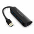 4 Port High Speed Curved Surface USB 3.0 Hub For PC Laptop