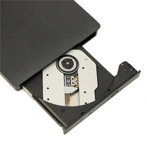 USB 3.0 Pop-up Tray Loading Portable Mobile External DVD-RW For Desktop Laptop