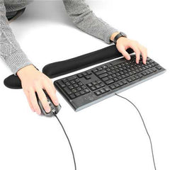 Keyboard Wrist Rest Pad and Mouse Wrist Rest Support Soft Memory Foam Ergonomic