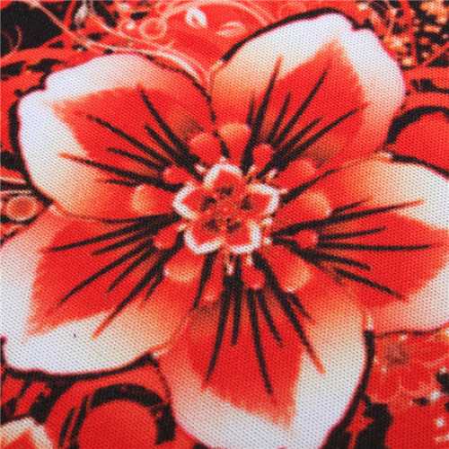 22x18cm Red Flowers Pattern Pad Mouse Pad Gaming Mat Mouse For Computer Laptop