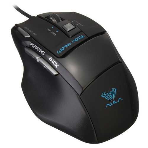 AULA Killing Soul Ice Crystal Version 7D 2000 DPI Adjustable Wired Gaming Mouse