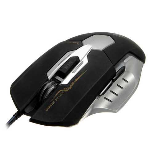 Scroll Wheel 6D 3200 DPI Silence USB Wired Optical Mouse For Computer Laptop PC