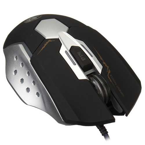 Scroll Wheel 6D 3200 DPI Silence USB Wired Optical Mouse For Computer Laptop PC