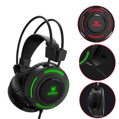 Rapoo VH200 RGB Breathing Light HiFi Gaming Headphone Headset with Mic