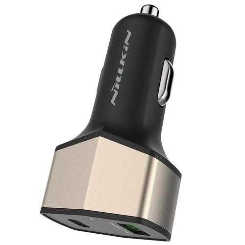 Nillkin Celerity Quick Charge 3.0 Dual Port USB/Type-C Car Charger for Mobile Phone