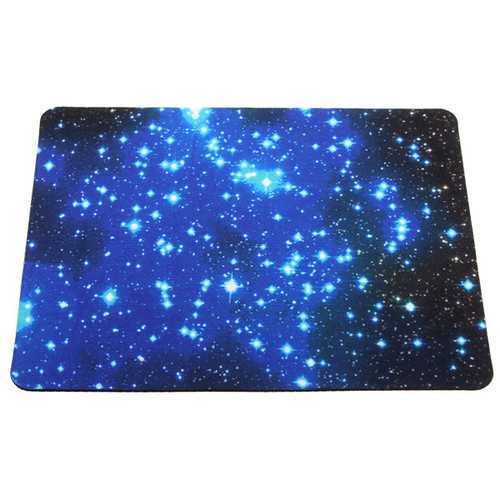 22x18cm Blue Starry Sky Mouse Pad Anti-Slip Gaming Mat Mouse For Computer Laptop