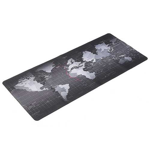 700x300x3mm Large Size World Map Mouse Pad For Laptop Computer
