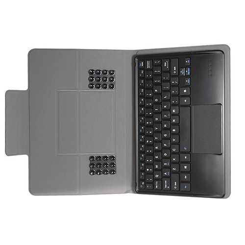 Binai K106 Universal Folding Stand Bluetooth Keyboard Case Cover for 9.6-10.6 Inch G10Max Tablet