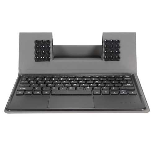 Binai K106 Universal Folding Stand Bluetooth Keyboard Case Cover for 9.6-10.6 Inch G10Max Tablet