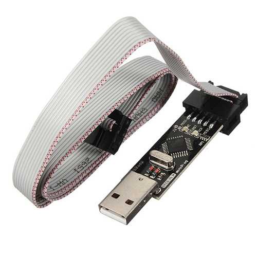3Pcs USBASP USBISP 3.3 5V AVR Downloader Programmer With ATMEGA8 ATMEGA128