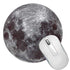 8" Diameter Round Moon Surface Cosmic Mouse Pad Mat