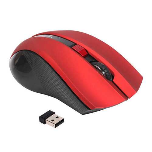 HXSJ X50 Wireless Mouse 2400DPI 6 Buttons ABS 2.4GHz Wireless Optical Gaming Mouse