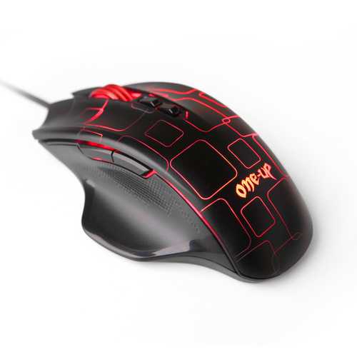 Original One-up G6 4000DPI 6 Buttons A3050 Chips USB Wired Backlit Computer Gaming Mouse