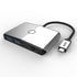 EAGET CH36 High Speed Type-c to USB3.0 HD SD TF Card Reader Type-C Multifunctional Hub for Mac PC
