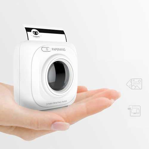 PAPERANG P1 Portable Bluetooth 4.0 Printer Photo Printer Phone Wireless Connection Printer