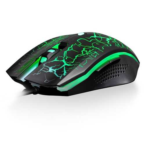 One-Up OM-790 Adjustable 2500DPI 6 Buttons USB Wired Backlight Gaming Mouse for PC Laptop