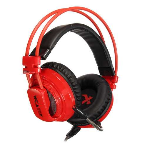 XIBERIA V10 USB Wired Vibration Deep Bass LED Gaming Headphone Headset with Mic for PC