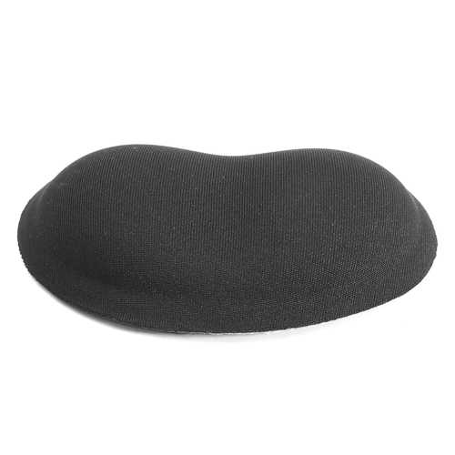 Black Silicone Soft Mouse Pad Wrist Rest Support for Desktop PC Computer