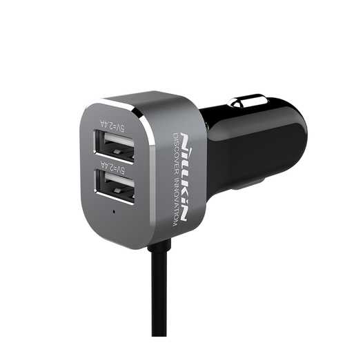 Nillkin 4 Ports USB Power Share Car Charger With QC3.0 For Xiaomi 6 Samsung S8 iphone 77Plus