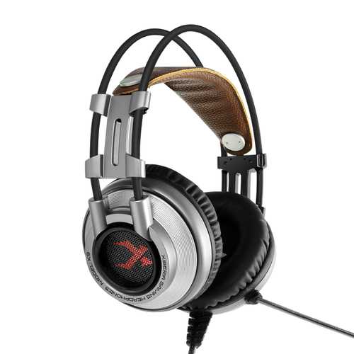 XIBERIA K9 USB Wired 7.1 Channel HiFi Noise Canceling Gaming Headphone Headset with Microphone Mic