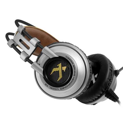 XIBERIA K9 USB Wired 7.1 Channel HiFi Noise Canceling Gaming Headphone Headset with Microphone Mic