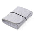 17*12.5*4cm Mini Portable Gray Wool Felt Storage Bag Pouch for Mouse Charger
