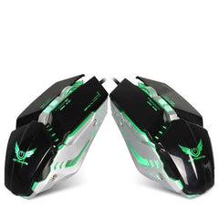 X700 3200DPI Adjustable 7 Buttons USB Wired LED Backlit Gaming Mouse