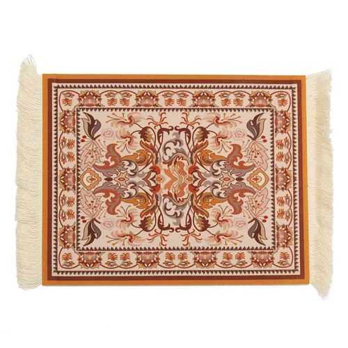 18cm x 28cm 2mm thick Bohemia Style Persian Rug Mouse Pad Mat