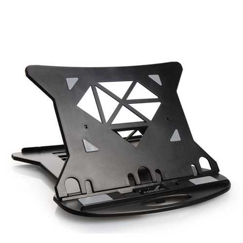 Cooskin YDA006 Ventilated 360 Degree Swivel Foldable Durable Laptop Stand Phone Tablet Holder