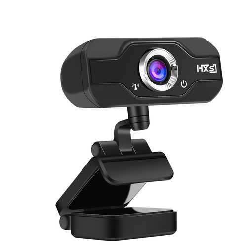 HXSJ HD 720P CMOS Sensor Webcam Built-in Microphone Adjustable Angle for Laptop Desktop