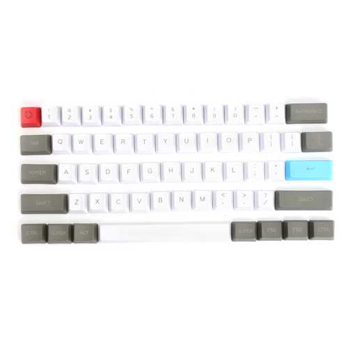 61 Key ANSI Layout OEM Profile PBT Thick Keycaps for 60% Mechanical Keyboard