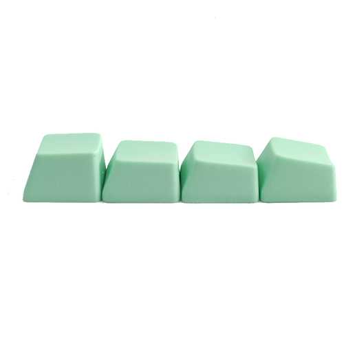 4Pcs a Set Blank R1 R2 R3 R4 Multiple Color PBT Thick OEM Profile Keycaps for Mechanical Keyboard