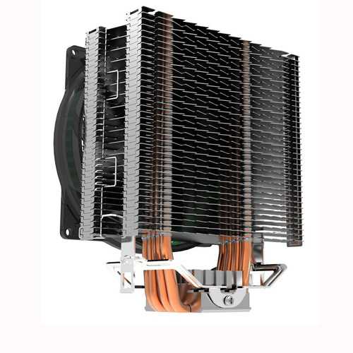 Pccooler Donghai X4 4 Pin 4 Heat Pipes Blue LED CPU Cooler Cooling Fan for Intel AMD