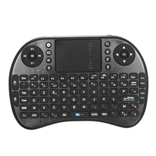 iPazzport Mini 2.4G France Layout Wireless Keyboard Touchpad Mouse For Android TV Tablet