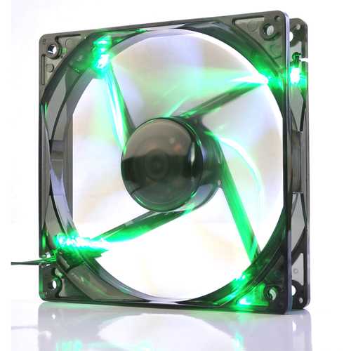 Pccooler F1210 3 Pin 12CM Multiple Colors Colorful LED Computer Case Cooler Cooling Fan