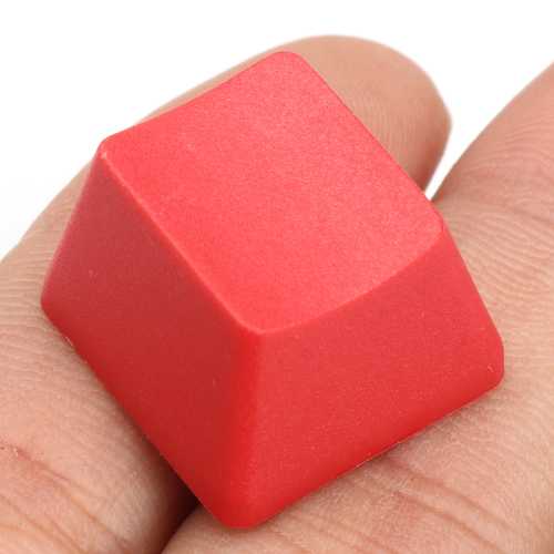 R4 ESC PBT Red Blank Keycaps Key Caps for Mechanical Gaming Keyboard