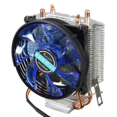 95mm LED Copper CPU Cooler Cooling Fan Heat Sink for Intel LGA775/1156/1155 AMD AM2/AM2+