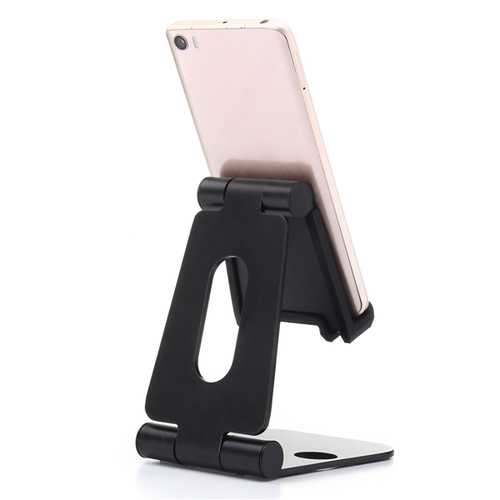 Aluminum Double Folding Bracket Stand For Smartphone Tablet