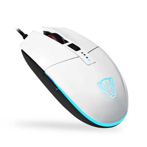 Motospeed V50 4000dpi Adjustable Avago A3050 USB Wire RGB Backlit Gaming Mouse Support Macro Setting