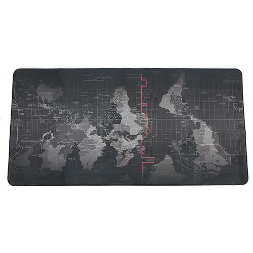 1000*500*2mm Super Large Size Anti-slip World Map Mouse Pad Keyboard Mat