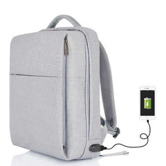 Multi-function Waterproof Computer Digital Accessory Bag Anti Theft Backpack With USB Charging Port