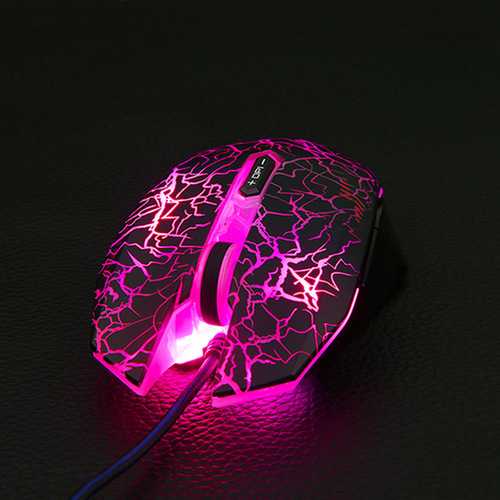 Dareu EM915 Professional 4000 DPI Optical Gaming Mouse 7 Button LED Backlight for Computer LOL PC