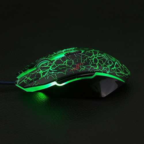 Dareu EM915 Professional 4000 DPI Optical Gaming Mouse 7 Button LED Backlight for Computer LOL PC