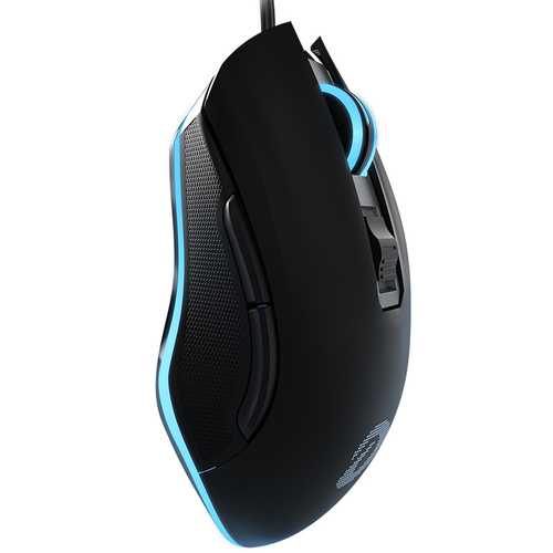 Dareu EM905 6 Button 4000DPI RGB LED Optical Professional Wired Gaming Mouse Backlight Mice For PC