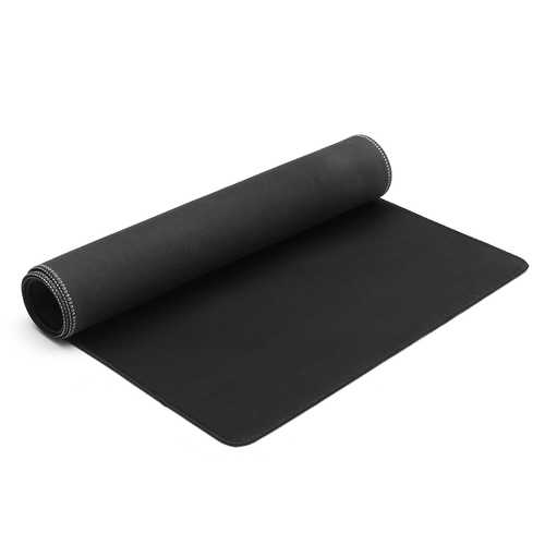 Large Black Anti-slip Gaming Mouse Pad Laptop Computer PC Mice Keyboard Mat