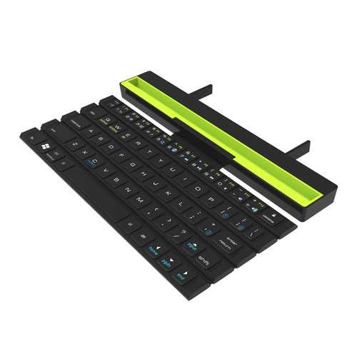 Rollable BT Wireless Bluetooth Keyboard Intelligent Magnetic Switch For Smartphone Tablet