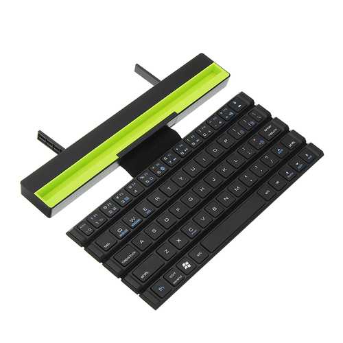 Rollable BT Wireless Bluetooth Keyboard Intelligent Magnetic Switch For Smartphone Tablet