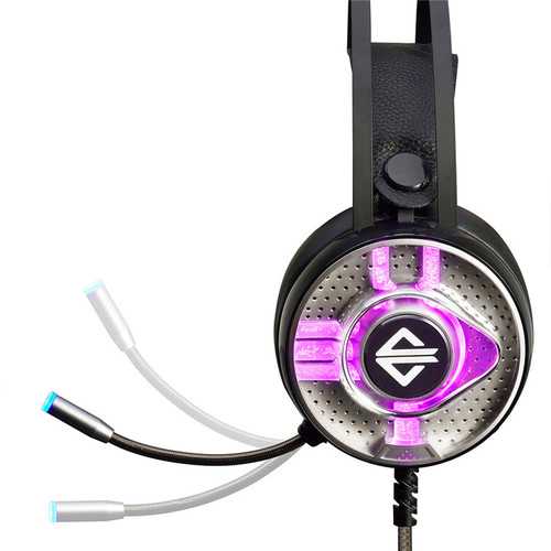 AJazz AX360 3.5mm Audio Jack + USB Wired Noise Canceling Gaming Headset Headphone with Microphone