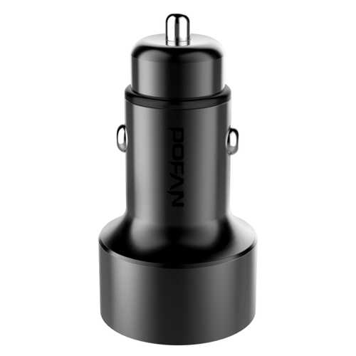 POFAN Universal Car Charger 5V 3.1A LED Screen Dual USB Car Charger for Tablet PC iPhone Samsung