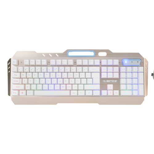 USB Wired Colorful Backlight Mechanical Handfeel Gaming Keyboard and Mouse Combo